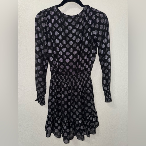 Michael Kors printed ruffled wrap dress - Picture 3 of 4